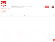 Tablet Screenshot of laurensonline.com